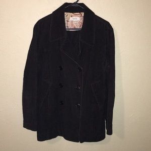 Black Izod Pea Coat. Sz L